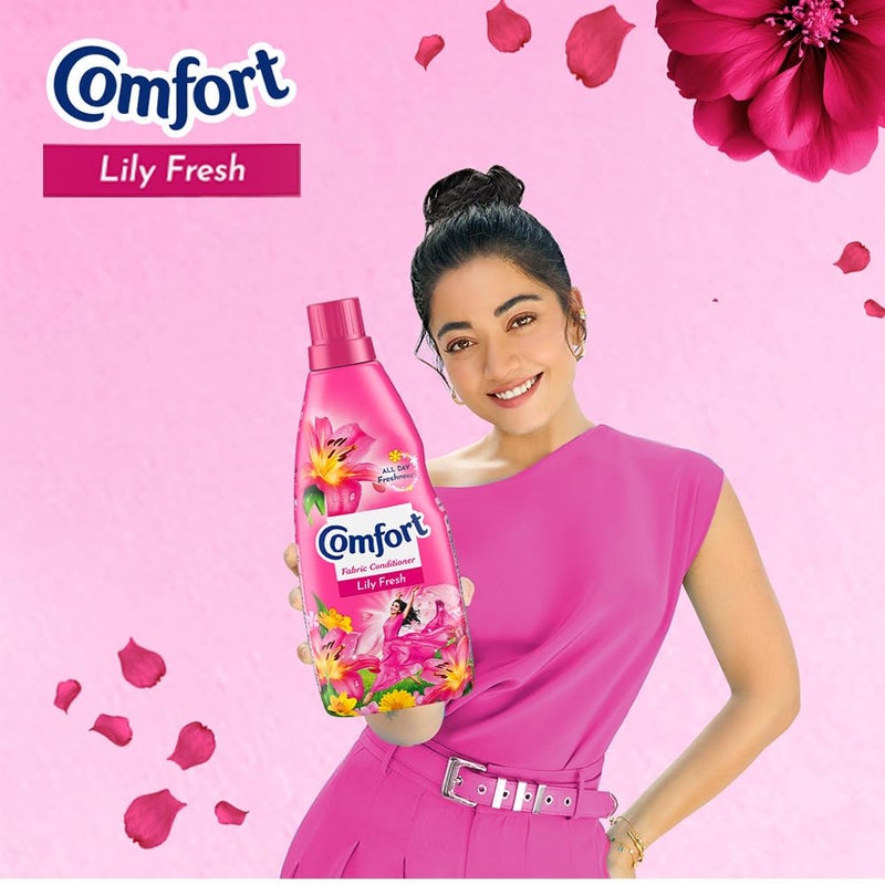 Comfort After Wash Lily Fresh Fabric Conditioner - 860 ml - Image 4